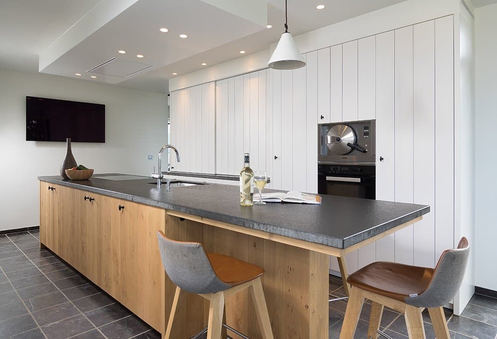 Cuisine rustique blanche